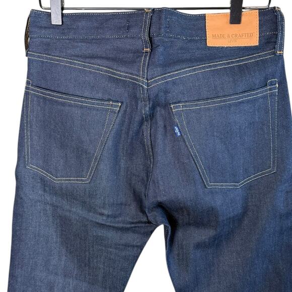 Levi’s Men’s Sz 30 x 32 Ruler Straight Jeans Made & Crafted - Picture 8 of 10